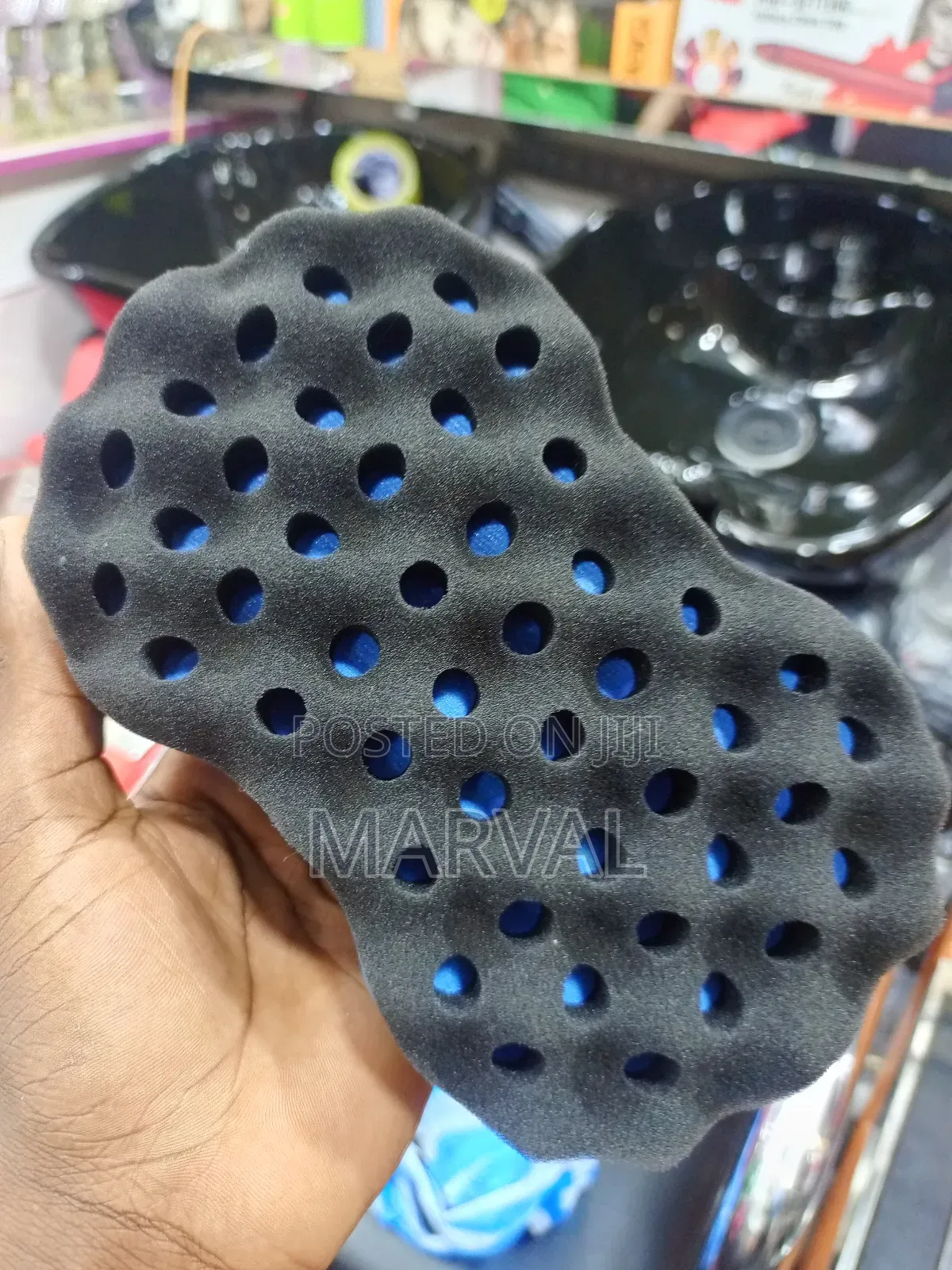 Double-Sided Hair Twist Sponge Brush