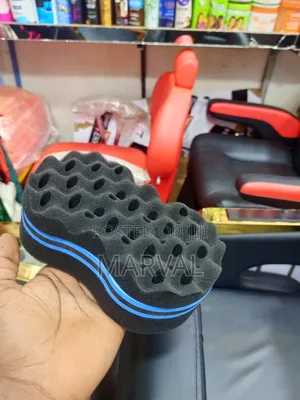 Double-Sided Hair Twist Sponge Brush