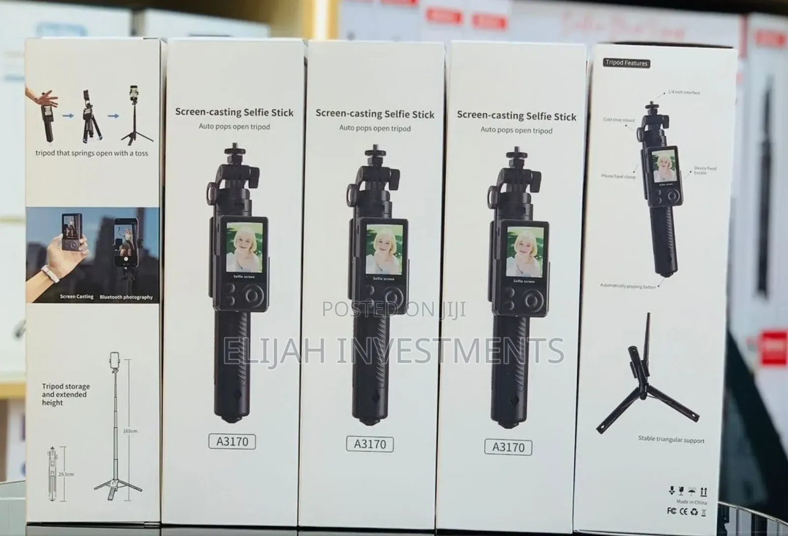 A3170 Screen Casting Selfie Stick