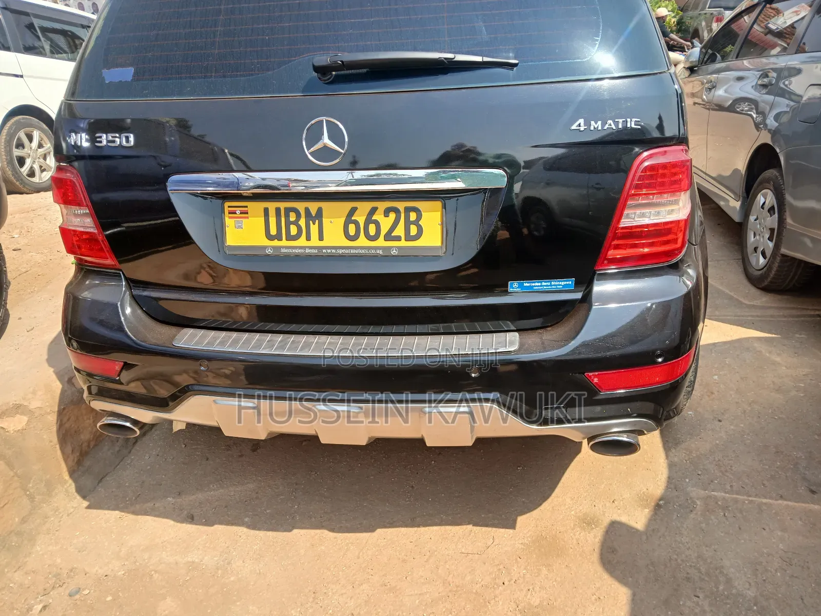 Mercedes-Benz M Class ML 350 4Matic 2010 Black
