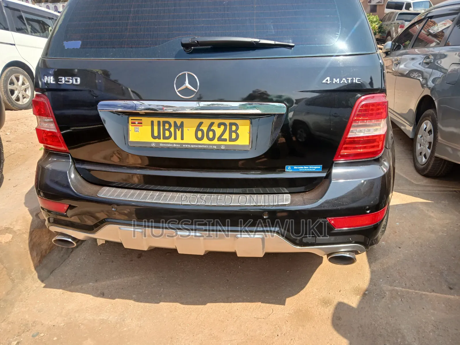 Mercedes-Benz M Class ML 350 4Matic 2010 Black
