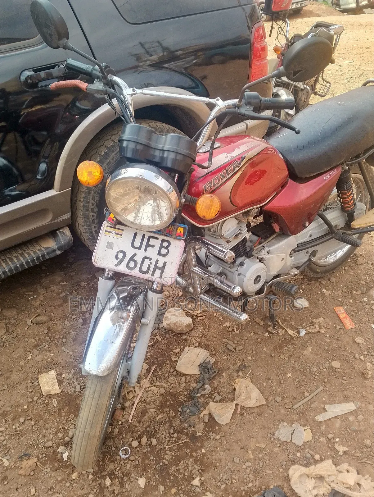 Bajaj Boxer 100 2022 Red