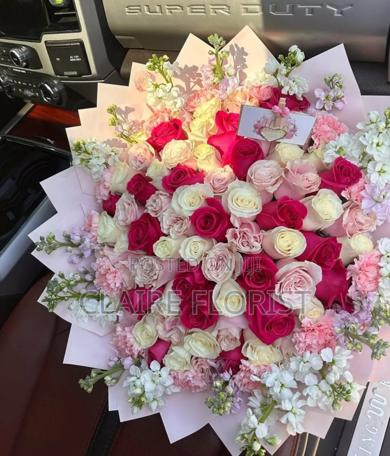 Lover's Fresh Flower Bouquet in Central Uganda