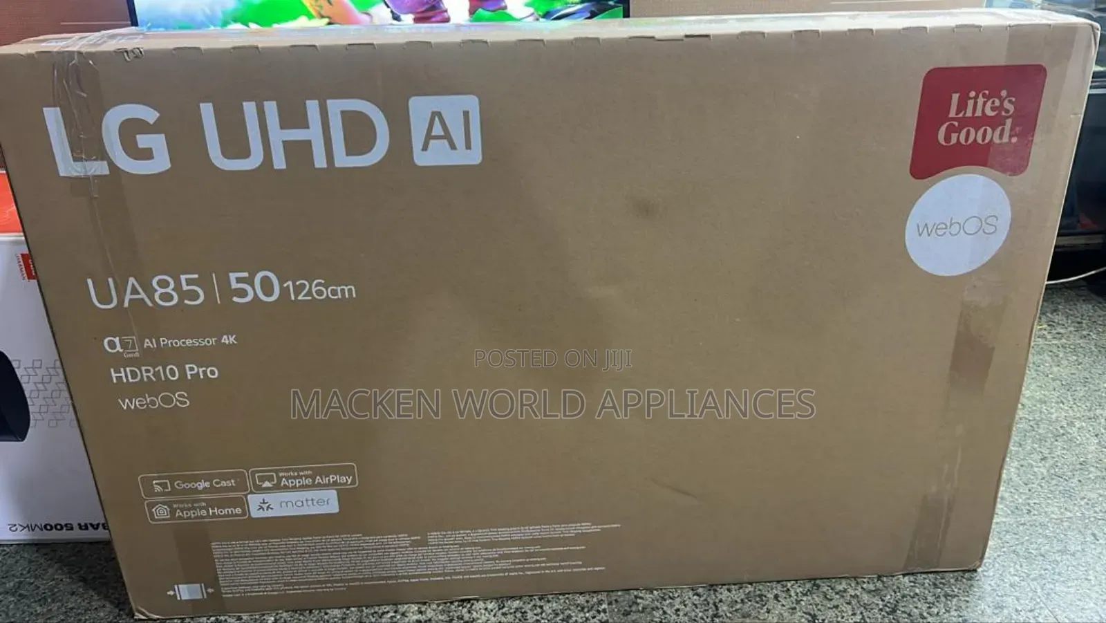 85 Lg Smart Uhd Tv Ua85