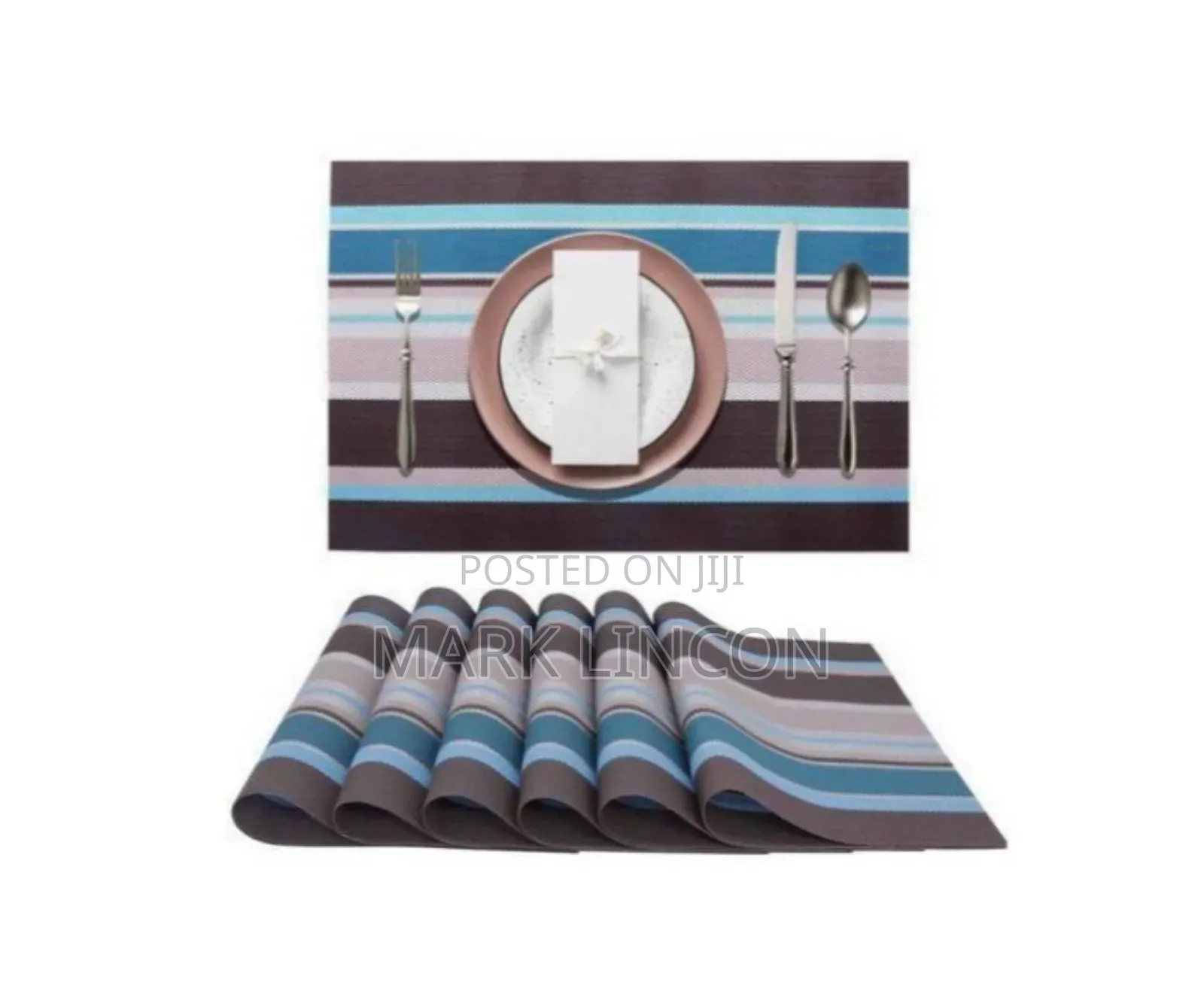 Printed Table Placemat Set 4 Pieces