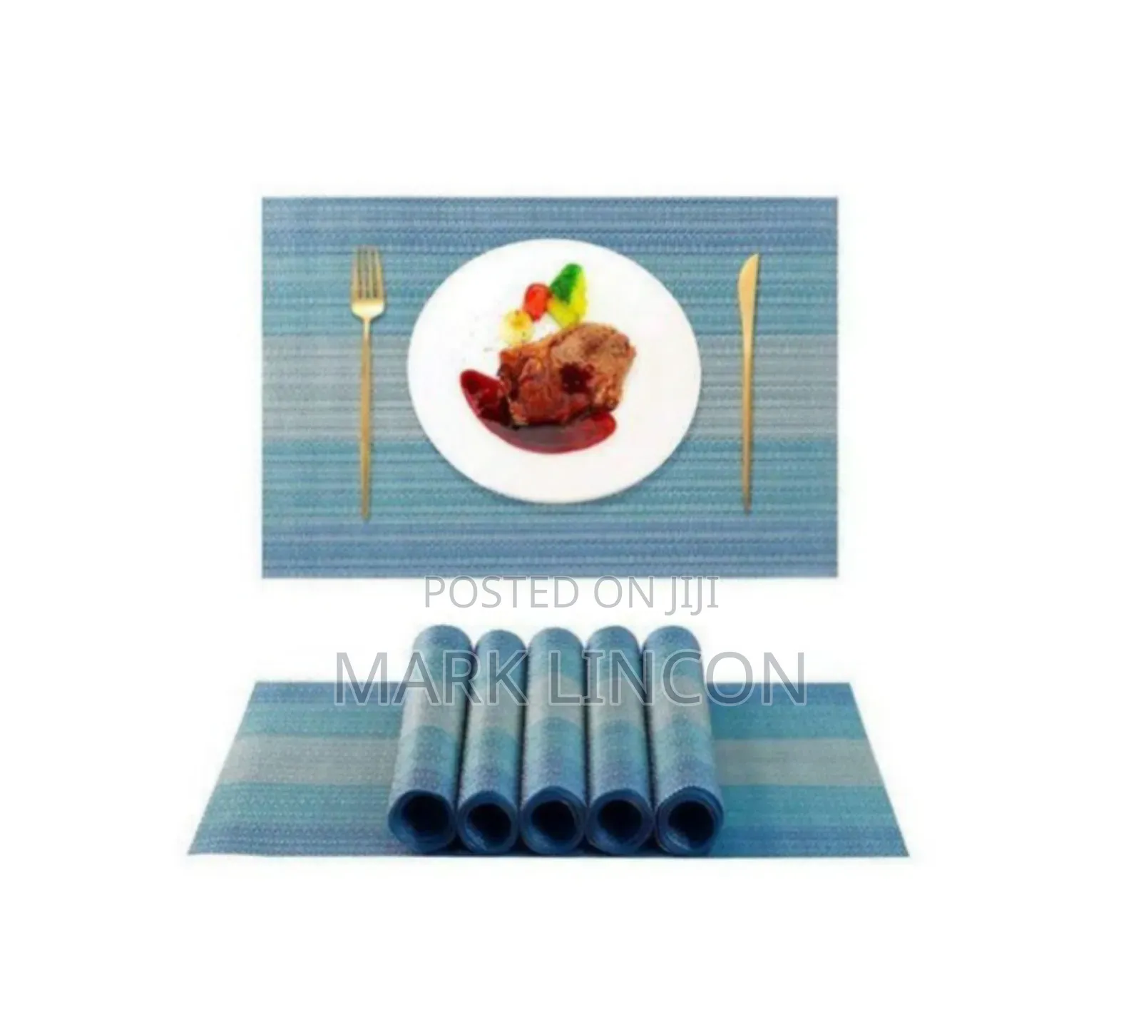 Printed Table Placemat Set 4 Pieces