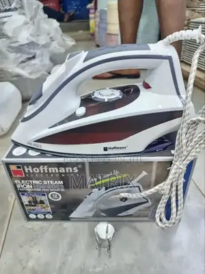 Original Hoffmans Steam And Dry Flat Iron