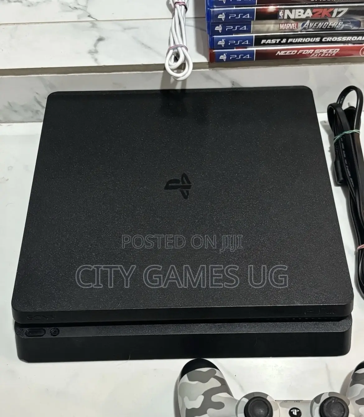 Sony Ps4 Slim 10 Games 500gb Spider-Man and More