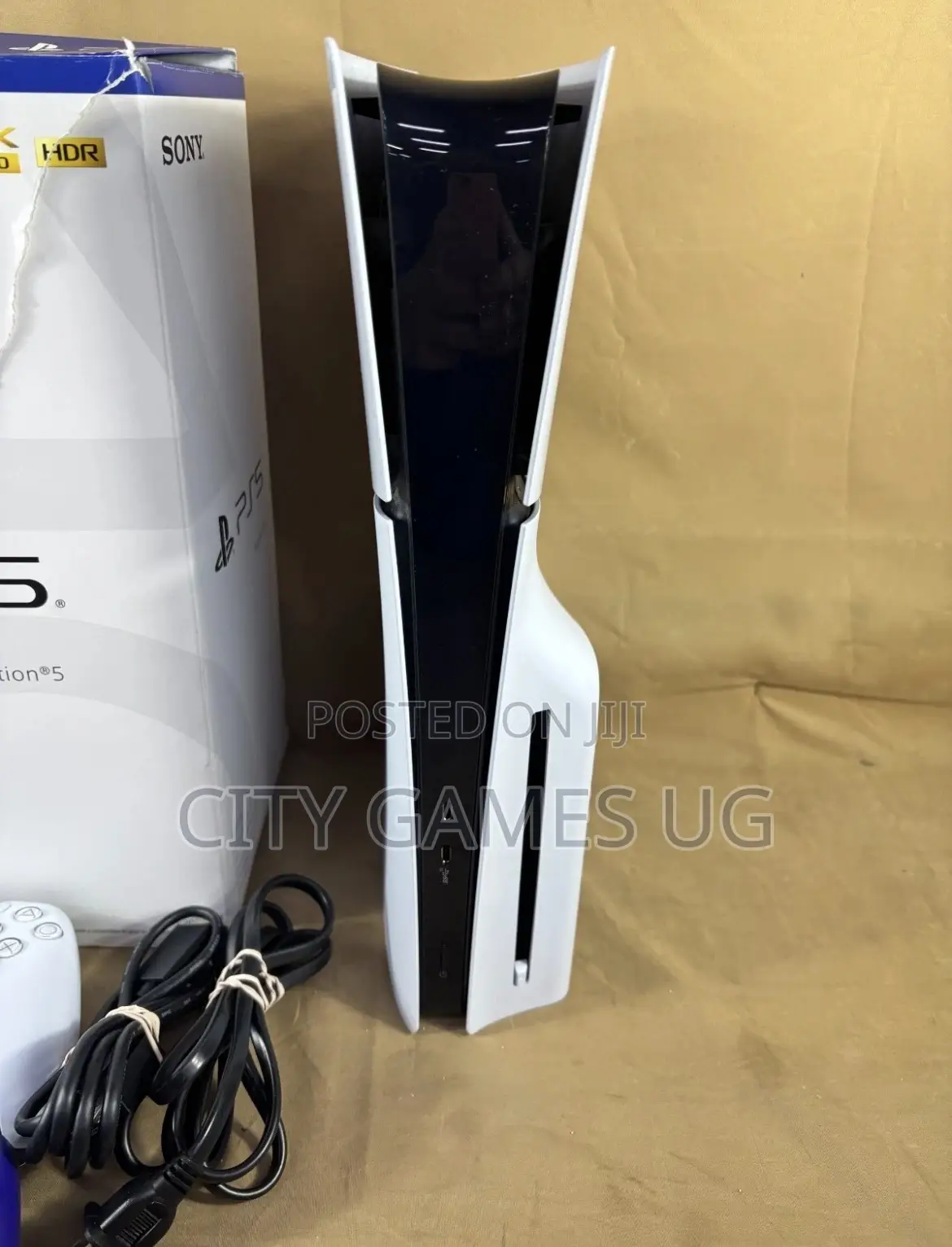 Sony Playstation 5 Slim Disc Edition Ps5 1tb White With Accessories!!