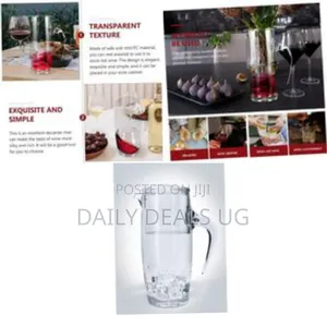 Classic Clear Water Pitcher With Handle and Lid (1.5l) - Transparent
