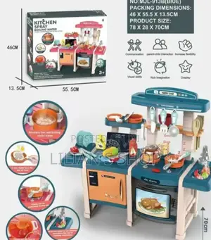 Happy Chef Mjl-913b Kitchen Playset