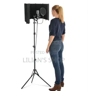 Portable Vocal Booth W/ Ambient Reflection Filter