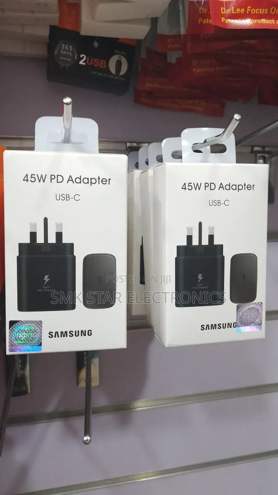 Samsung Chargers.