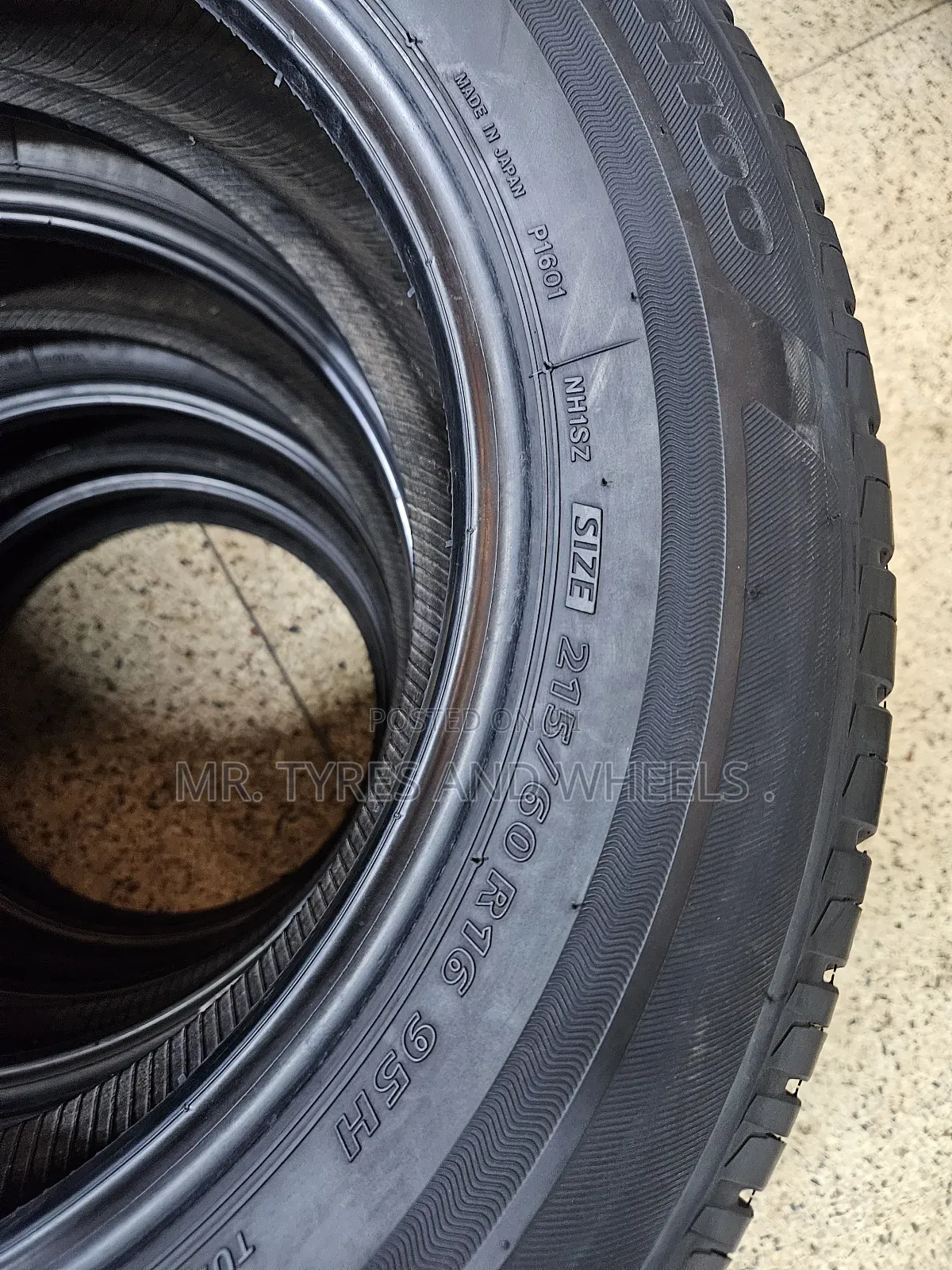 215 60 R16 Imported Tires 4rm Japan Bridgestone Made Stay In Ur Office