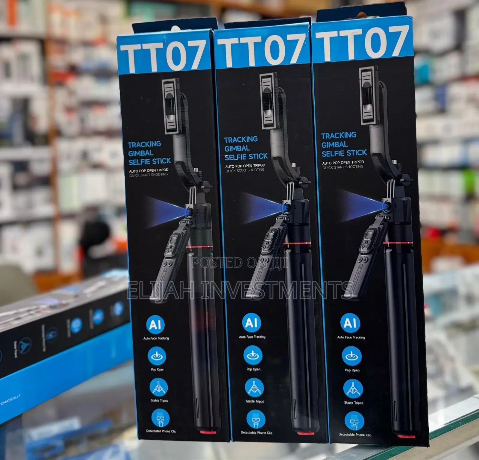 Tt07 Tracking Gimbal Selfie Stick With 1.8 M Extension