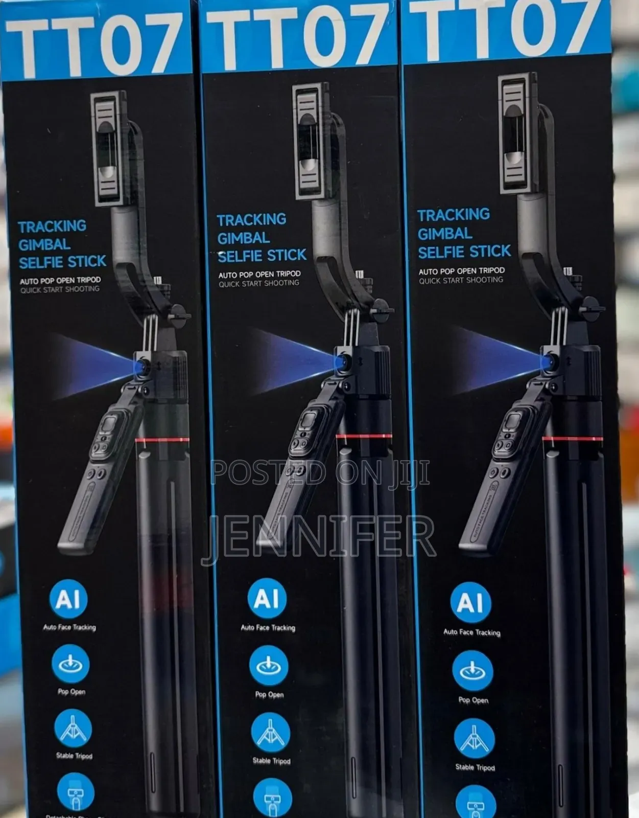 Tt07 Tracking Gimbal Selfie Stick With 1.8 M Extension