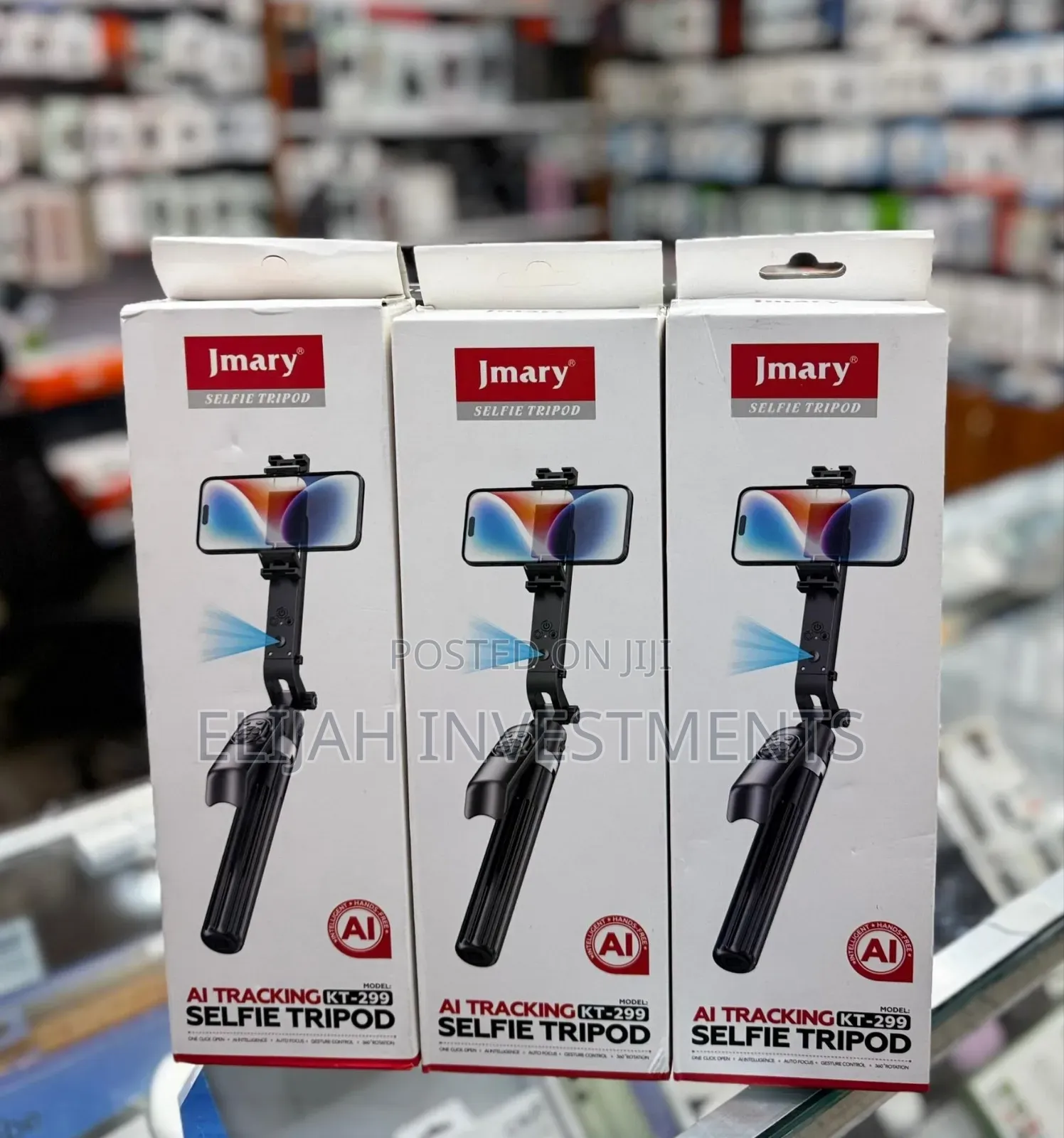 Jmary Kt 299 Rotation Smart Tripods Al Face Sensor