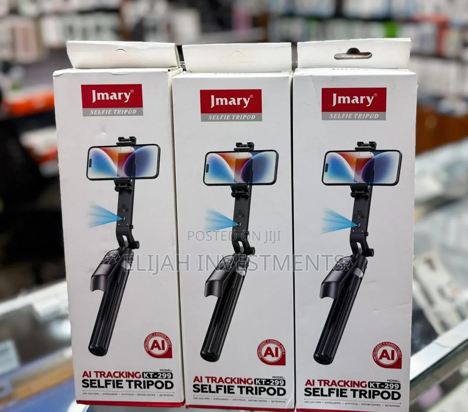 Jmary Kt 299 Rotation Smart Tripods Al Face Sensor