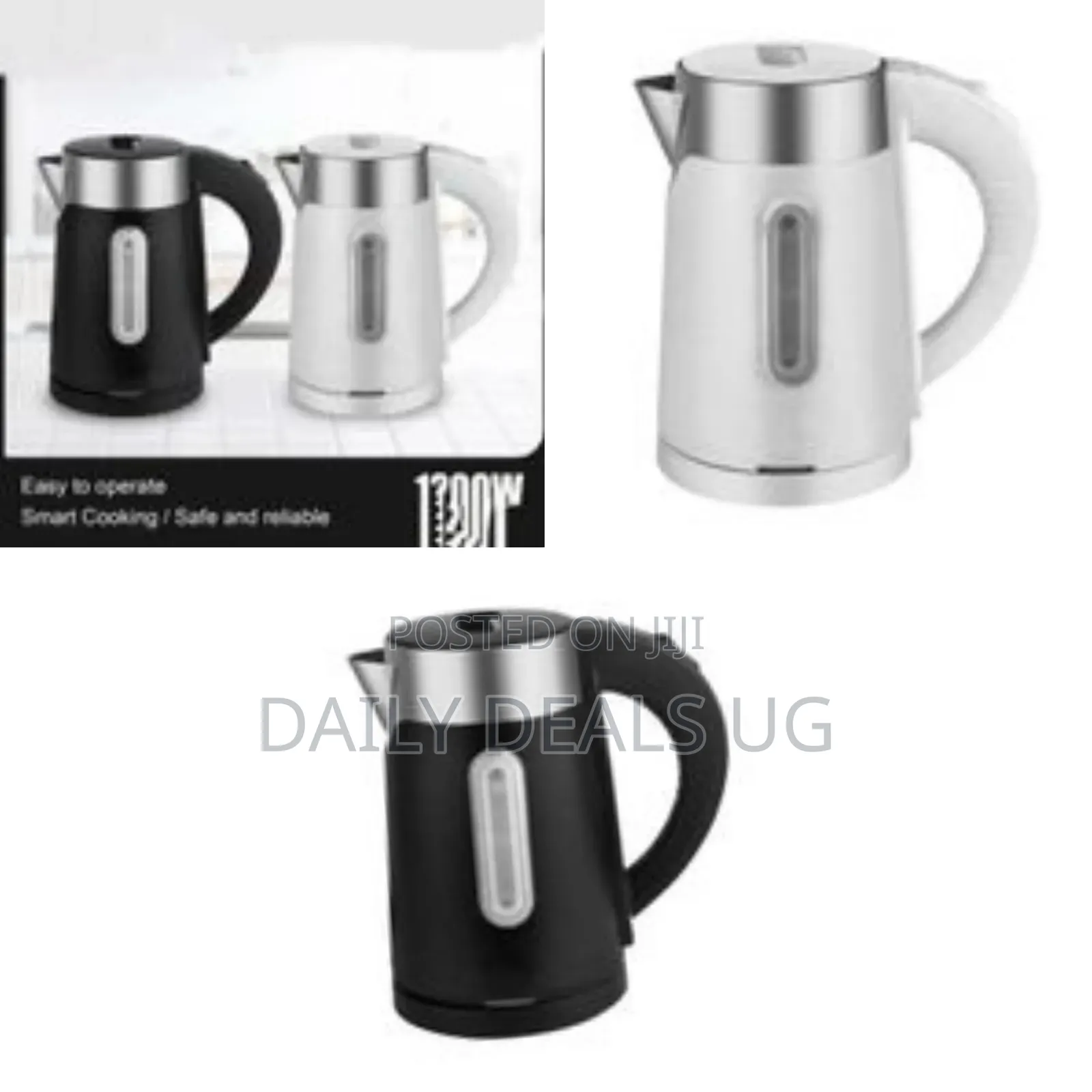 Modern Electric Kettle With Rapid Boil Technology - Multicolor