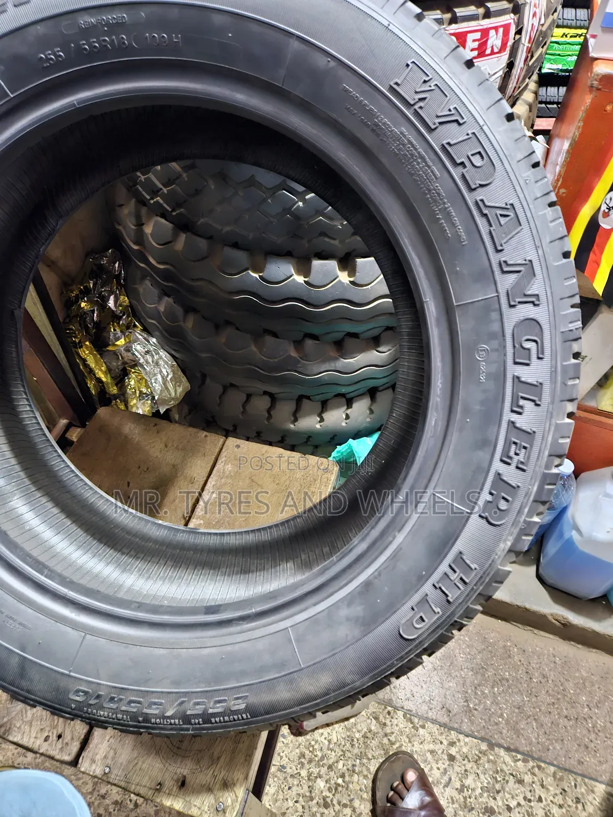 255 55r18 Goodyear 4rm Germany Bt Only 1piece Re Maining. 5yrs Waranty
