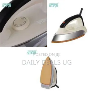 Winning Star High-Performance Classic Dry Iron - Multicolor