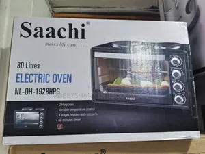 Saachi Electric Oven With 2 Hot Plates