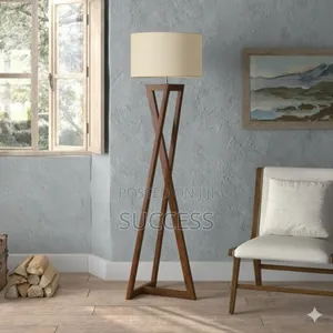 Minimalist Wooden Floor Lamp