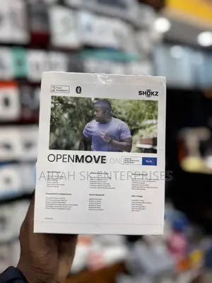 Shokz Openmove Wireless Bone Conduction Headphones.