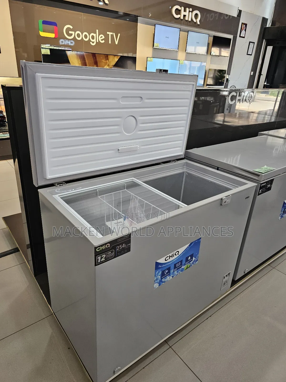 Chiq 330l Chest Freezer New on Promotion