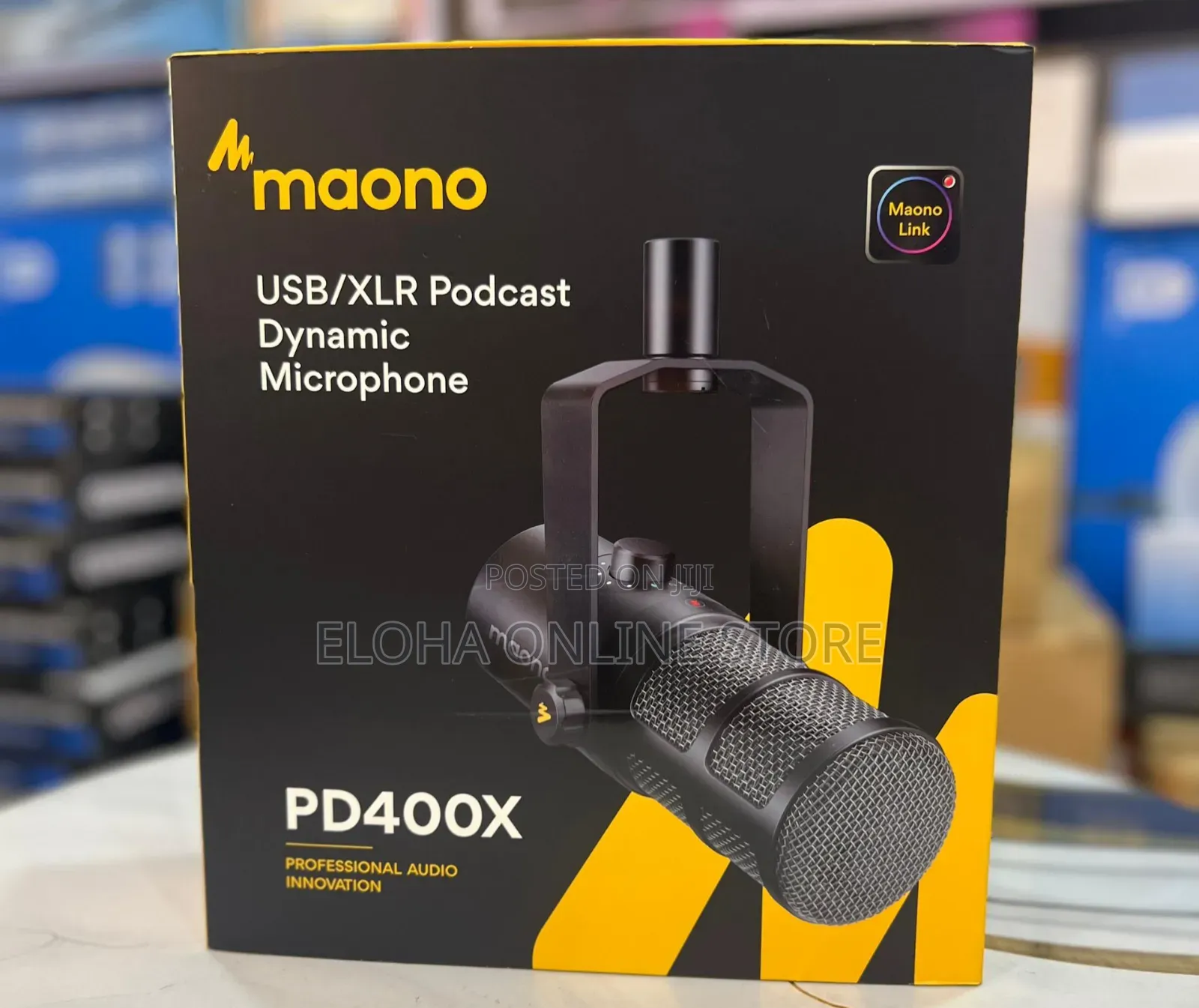 Maono Podcast Microphone Usb/XLR Dynamic Microphone Pd400
