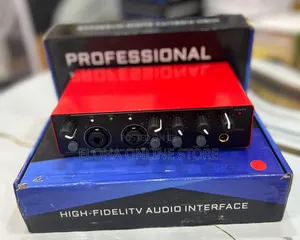 Professional High Fidelity Audio Interface