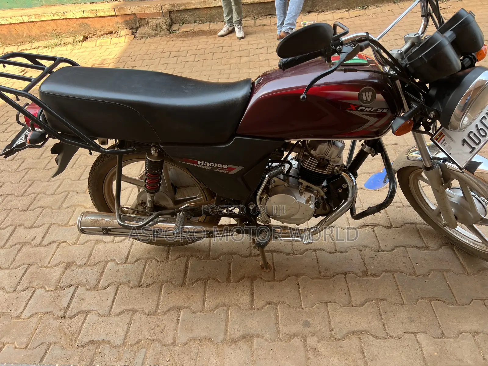 Haojue DK125 2025 Red