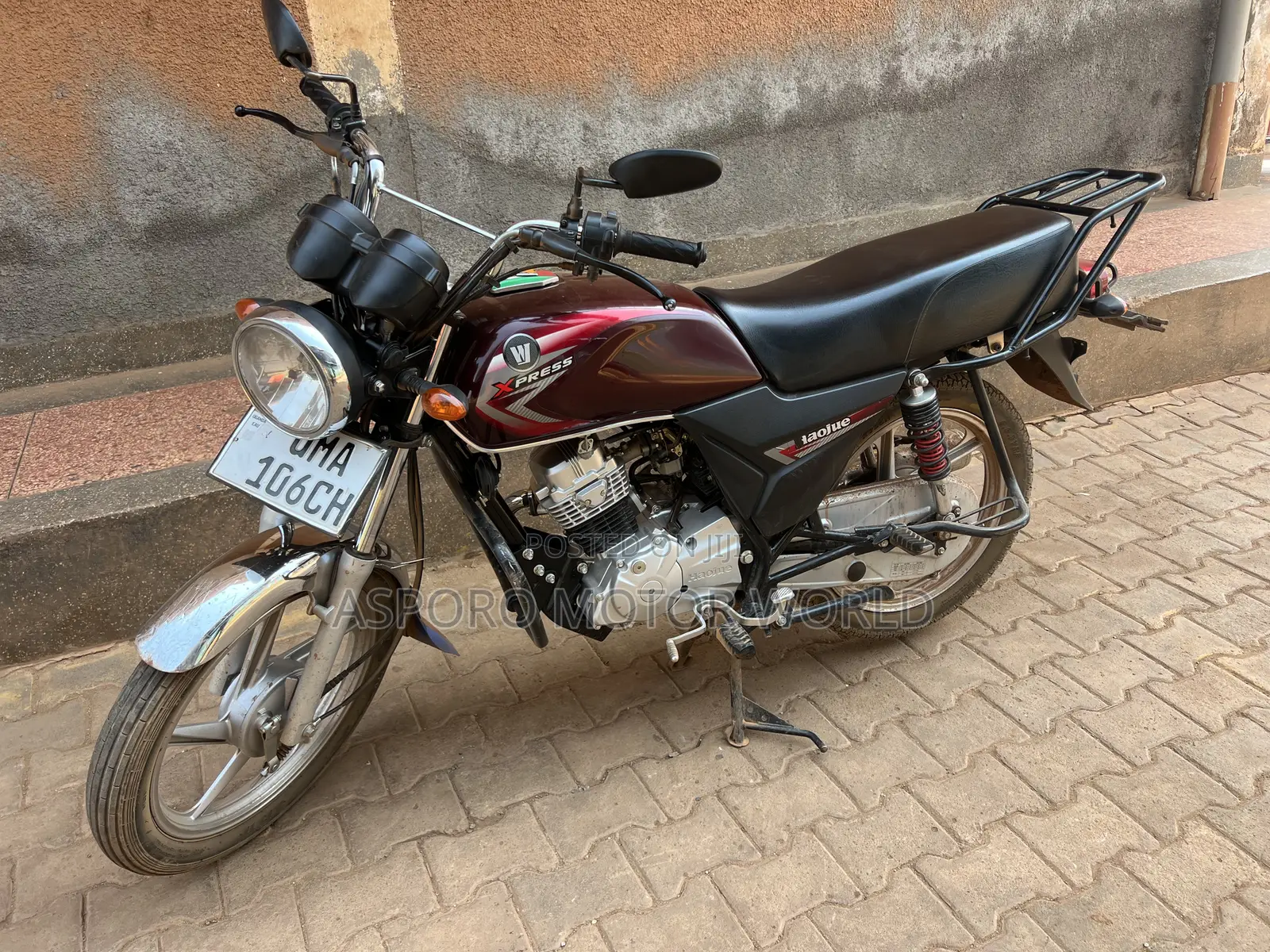 Haojue DK125 2025 Red