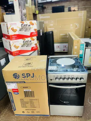 Brand New SPJ Cooker 3gas 1 Electric