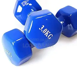 Premium Quality 3kg Vinyl Dumbbell 2 PCS