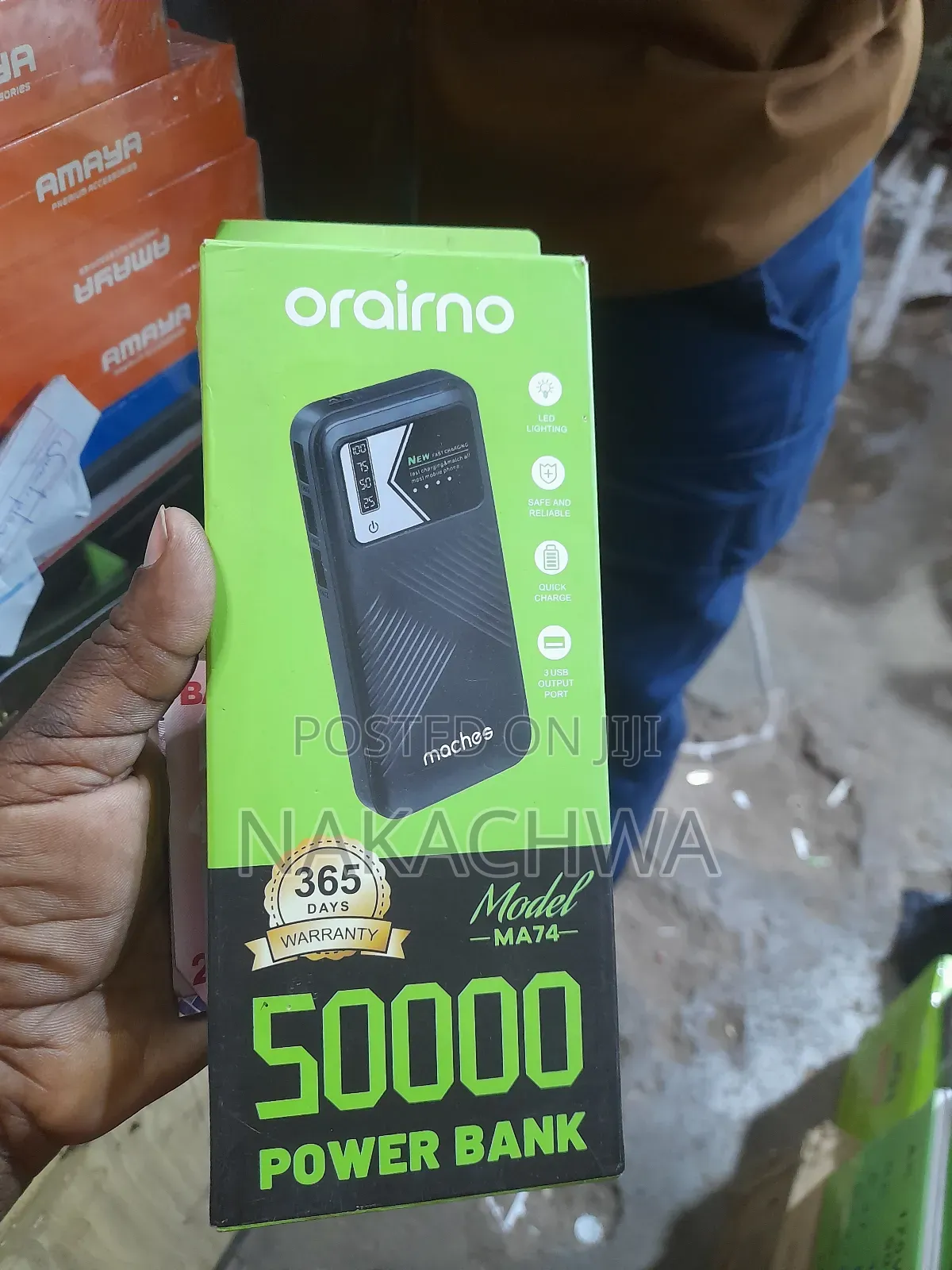 Orairno Power Bank of 50000