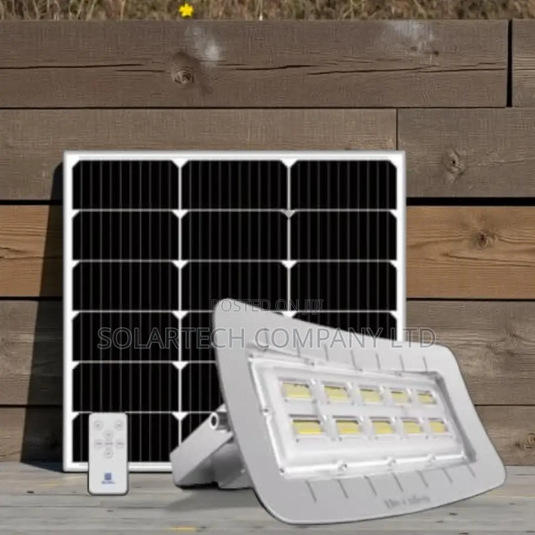 100w Blue Carbon Radar Solar Flood Light
