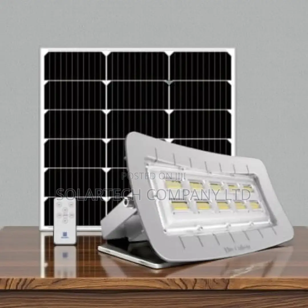 Blue Carbon 100w Radar Sensor Solar Floodlight