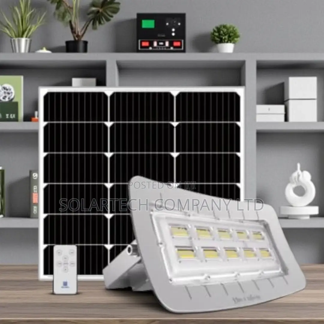 100w Solar Flood Light – Blue Carbon Radar Version