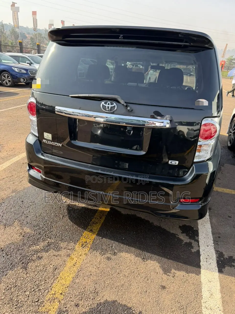 Toyota Corolla Rumion 2014 Black