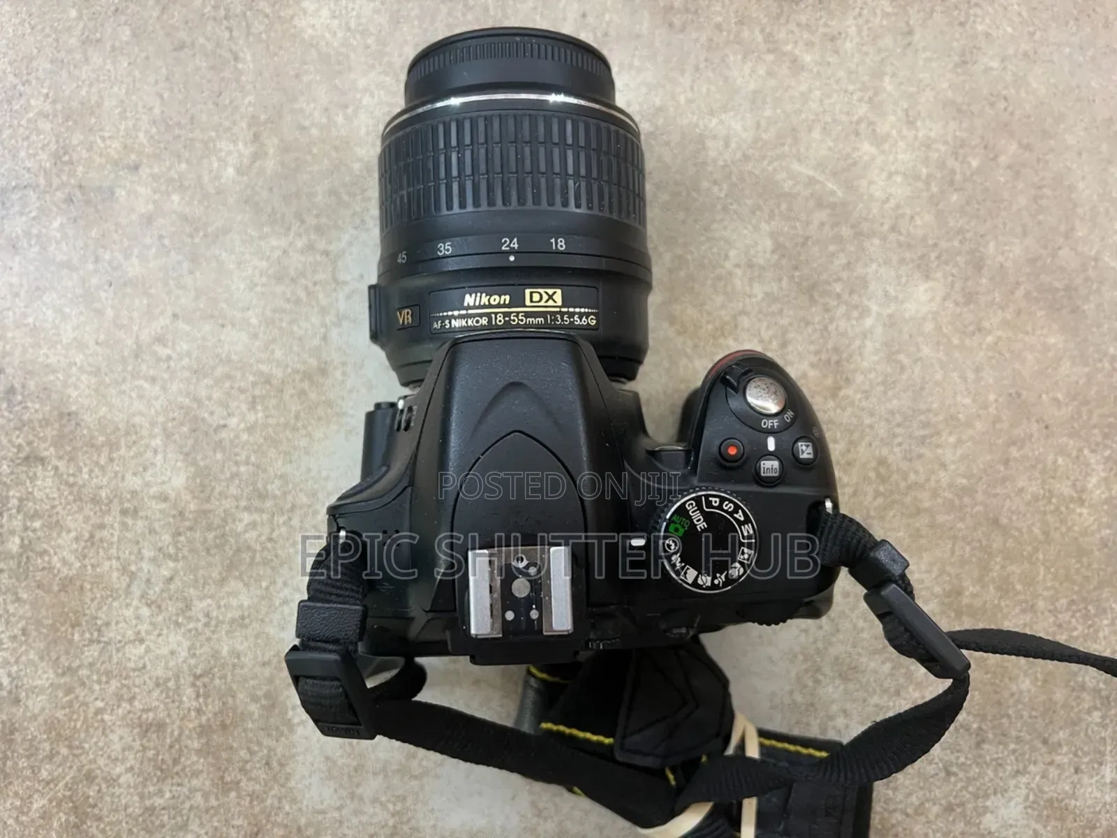 Nikon D3200 DSLR Camera With Af-S Dx Nikkor 18-55mm F/3.5-5.6g Lens
