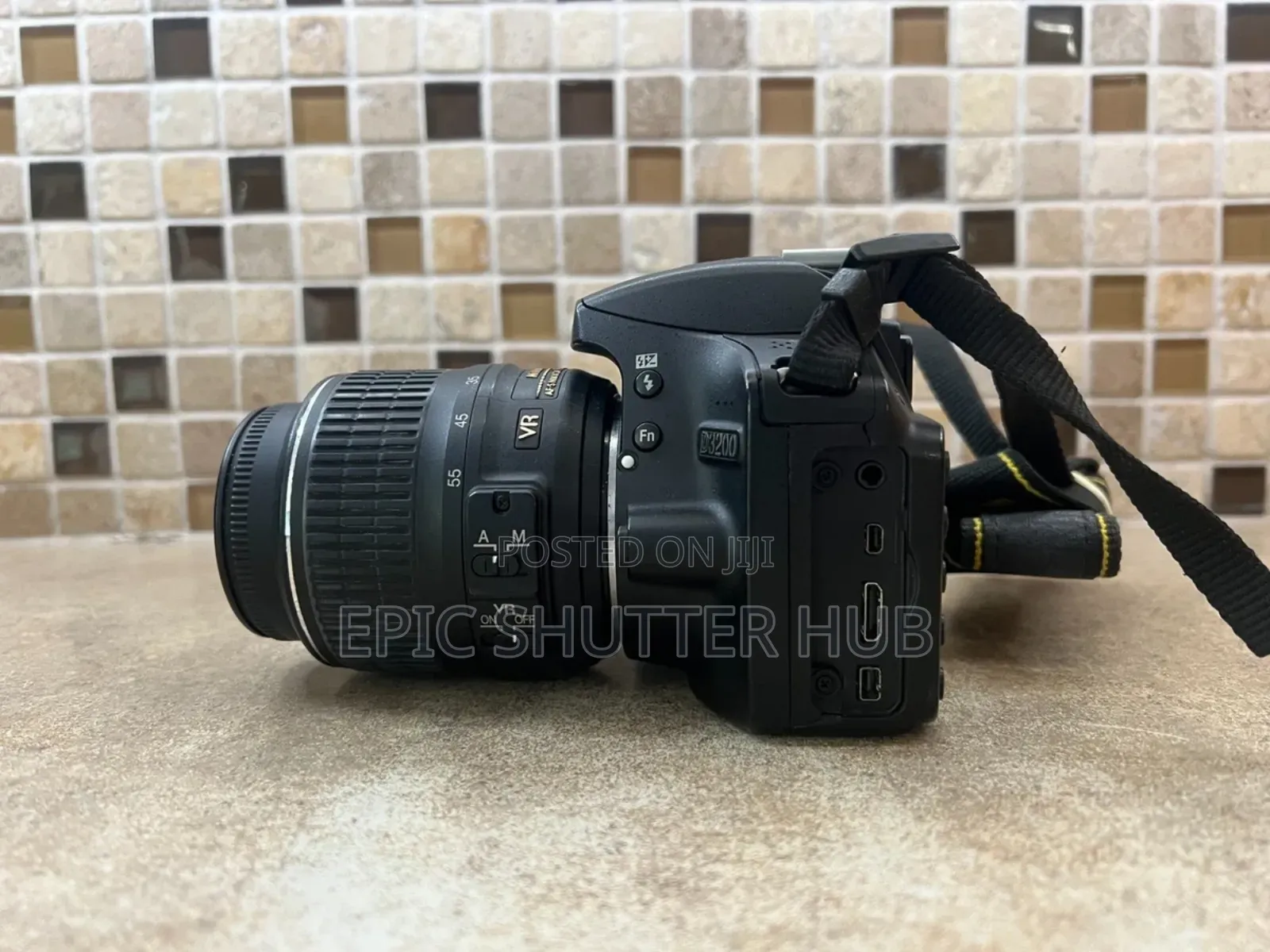 Nikon D3200 DSLR Camera With Af-S Dx Nikkor 18-55mm F/3.5-5.6g Lens