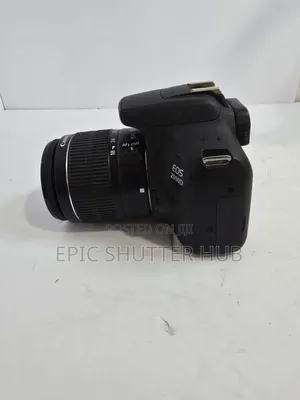Canon Eos-2000d,Dslr Camera - Black (Kit With Ef-S 18-55mm Lens)
