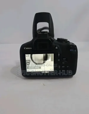 Canon Eos-2000d,Dslr Camera - Black (Kit With Ef-S 18-55mm Lens)
