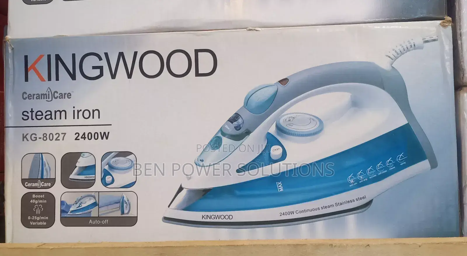 Kingwood Steam Iron