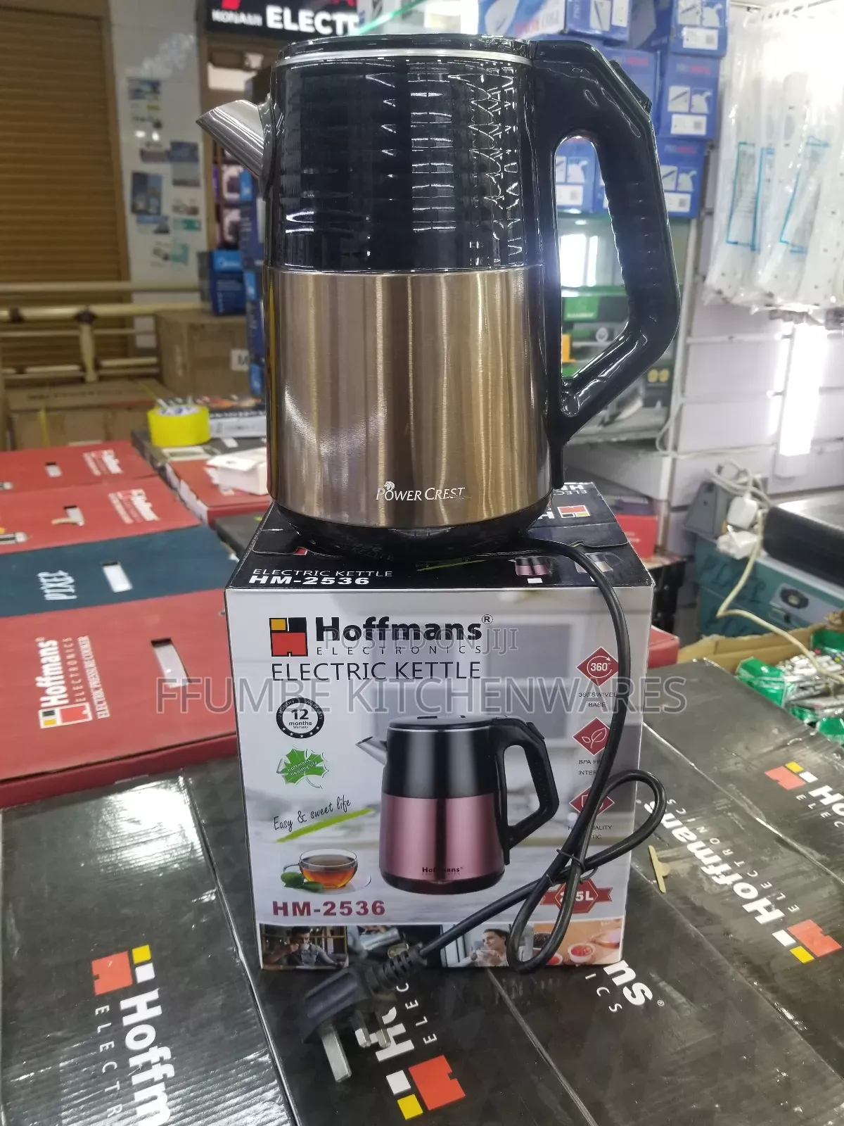 Electric Kettle Hoffman 2.5l