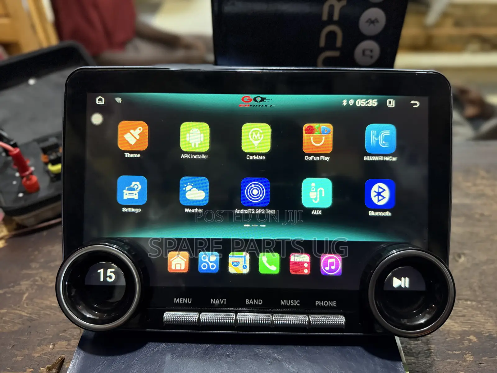 Car Vision Dual Knob Qled Hd Apple Carplay & Android Auto Radio