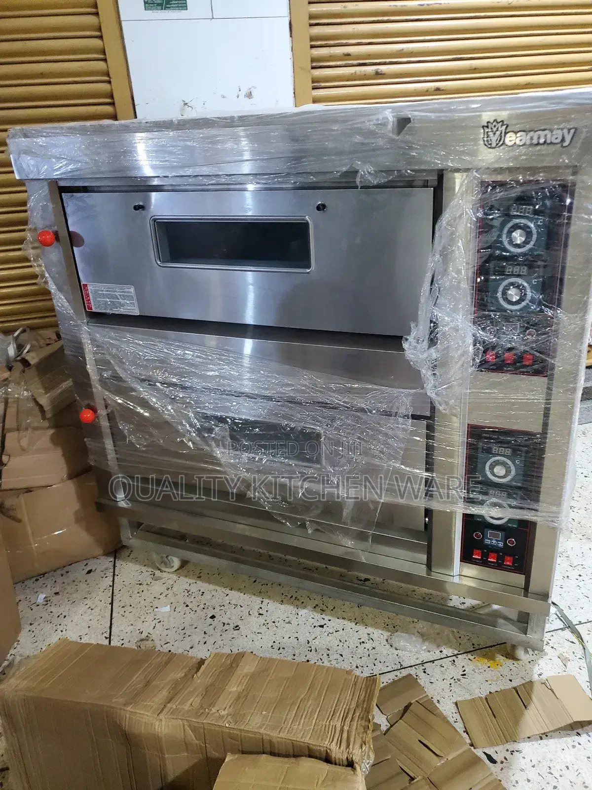 4 Tray Gas Oven 2 Deck