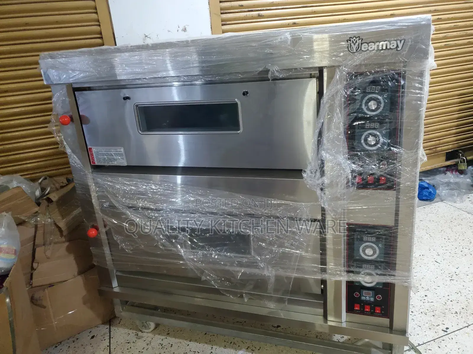 4 Tray Gas Oven 2 Deck