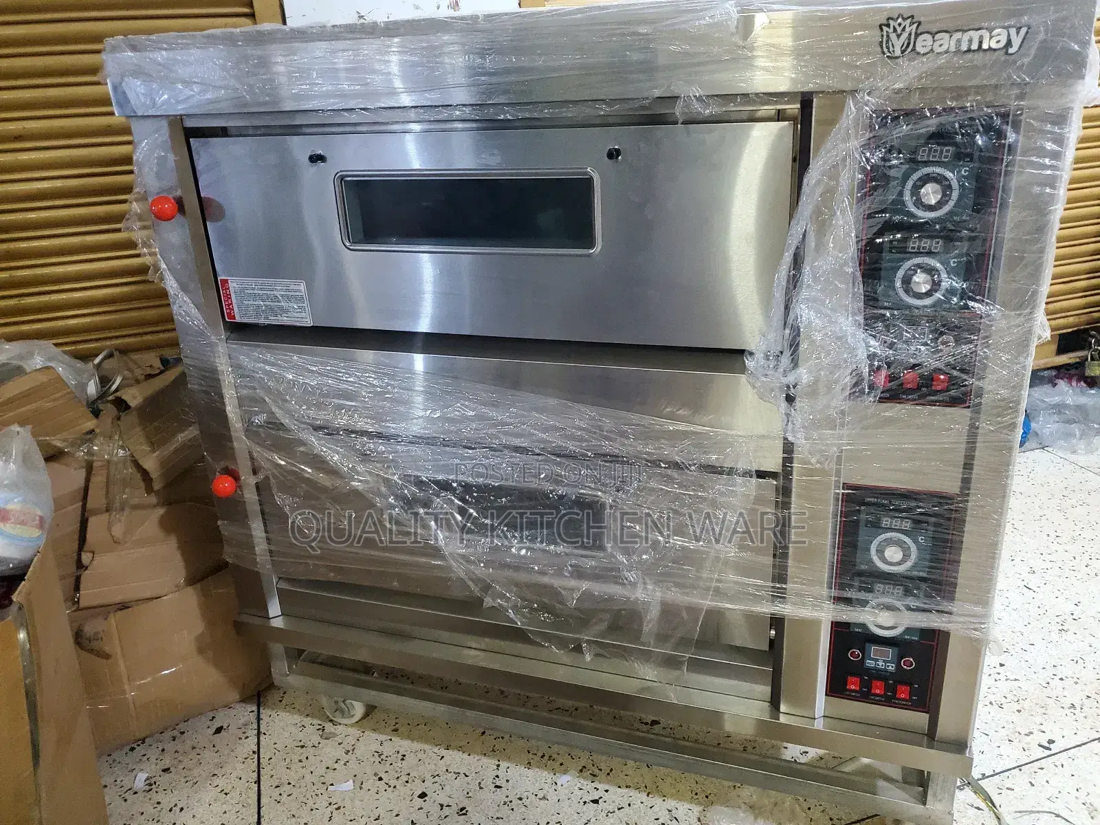 4 Tray Gas Oven 2 Deck